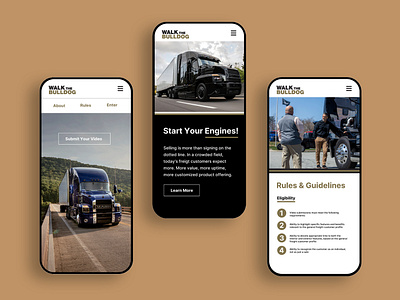 Web Design for Transportation Company creative design design graphic design mobile responsive design ui user experience user interface ux web design website design