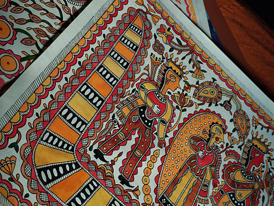 Madhubani Painting art indianart madhubani painting painting