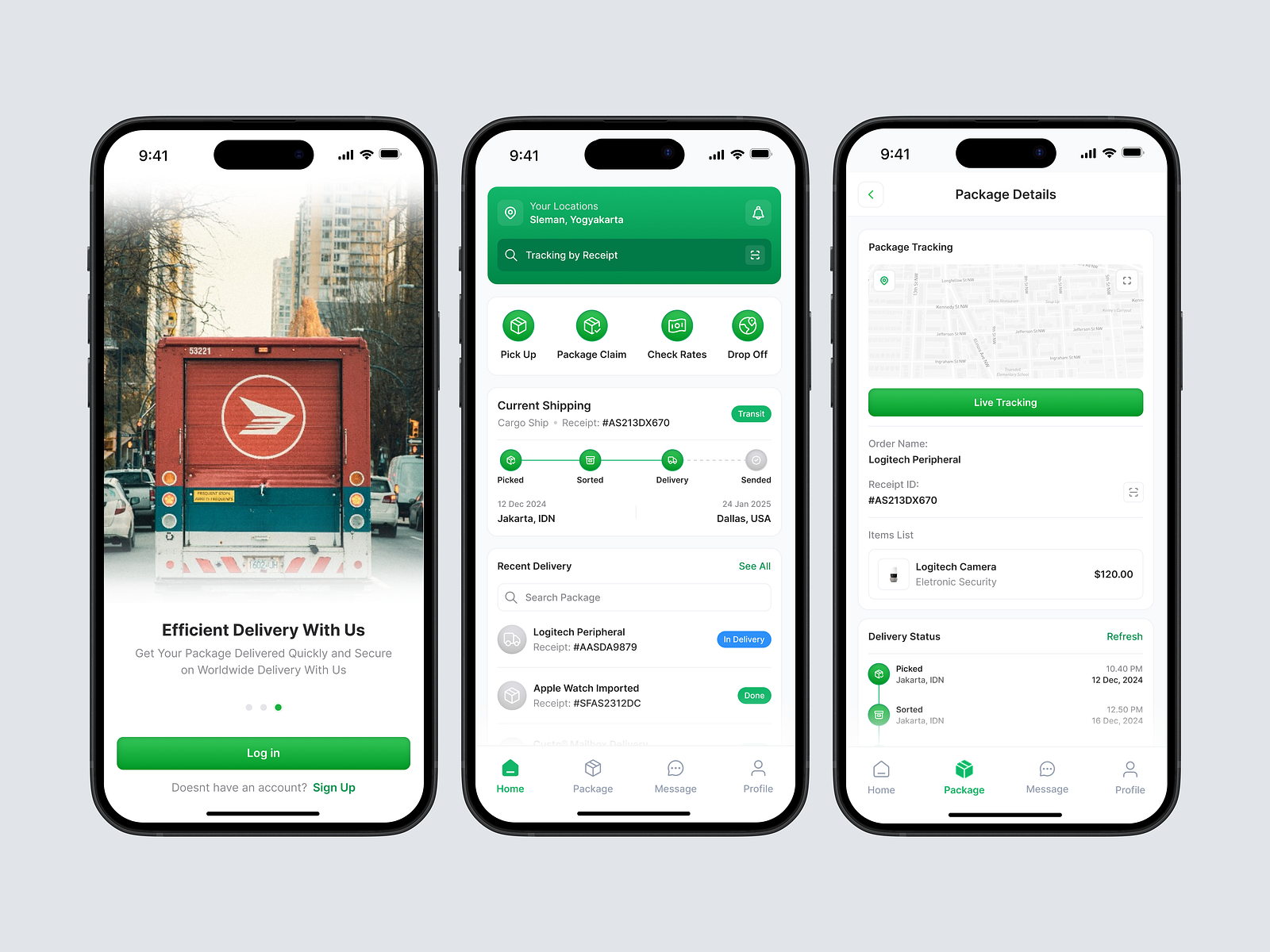 Shiply - Shipping Mobile App by Milo for Korsa on Dribbble