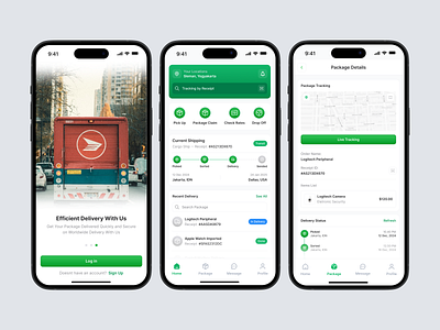 Shiply - Shipping Mobile App app cargo delivery delivery app logistic mobile mobile app mobile design parcel shipping tracking ui ui design uiux ux