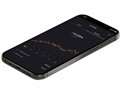 Crypto Wallet | Showing the Balance app charts crypto design system graphs ui ui kit ux wallet web3