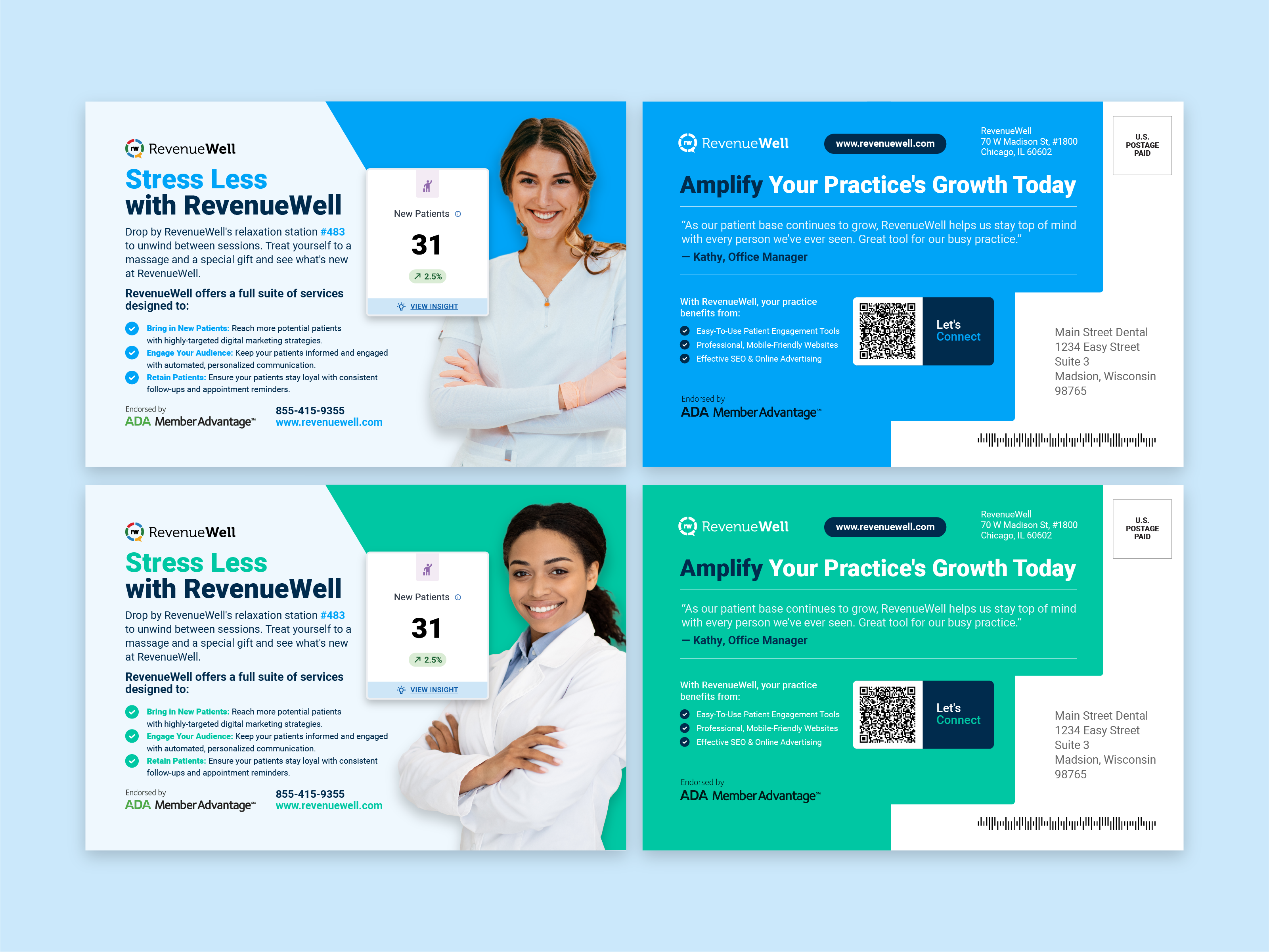Tradeshow Pre-Mailer advertising brand brand design branding dental marketing dental software design direct mail graphic design iconography layout design logo print design tradeshow typography