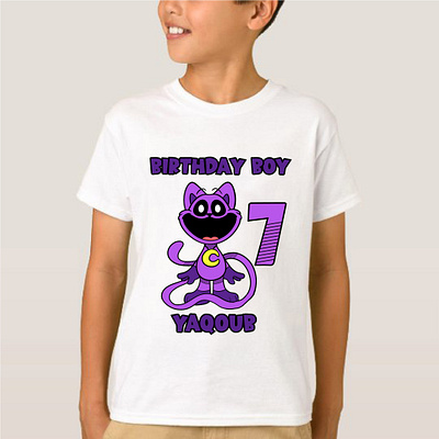 birthday shirts designs for kids graphic design