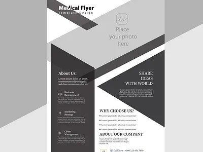 Black Flyer Design Graphics, Designs & Templates eye catching flyers