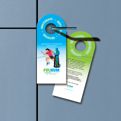 Marketing Door Hanger Design branding restaurant