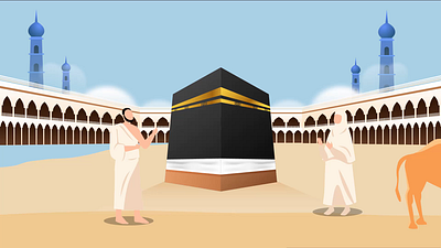 Animation Video For Greeting Eid Al Adha animation motion graphics