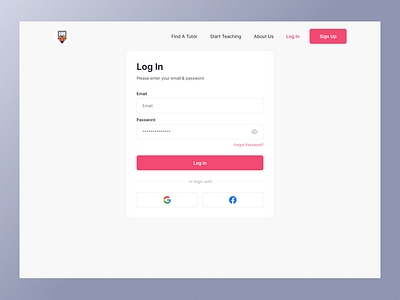 Web Landing Page UI UX Design design figma design illustration landing page design landing page figma ui ui design ux design web design website design