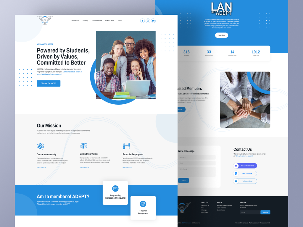Web Landing Page UI UX Design by Suvo Roy on Dribbble image.