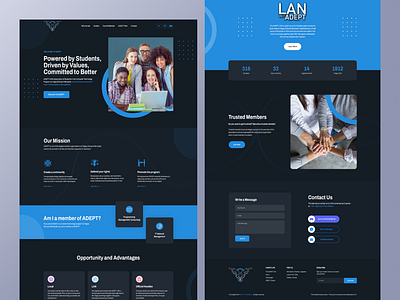 Web Landing Page UI UX Design design figma design illustration landing page design landing page figma ui ui design ux design web design website design