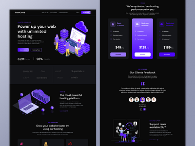 Web Landing Page UI UX Design design figma design illustration landing page design landing page figma ui ui design ux design web design website design