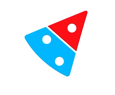 Seeing the Possibilities branding dominos identity logo packaging pizza rebrand