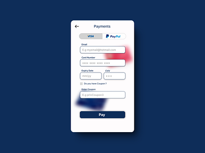 Credit Card Checkout - Daily UI Day 2 checkout dailyui designinspiration payments ui uiux