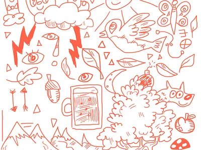 Doodle art doodle illustration