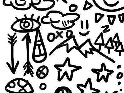 Yes doodle art doodle illustration