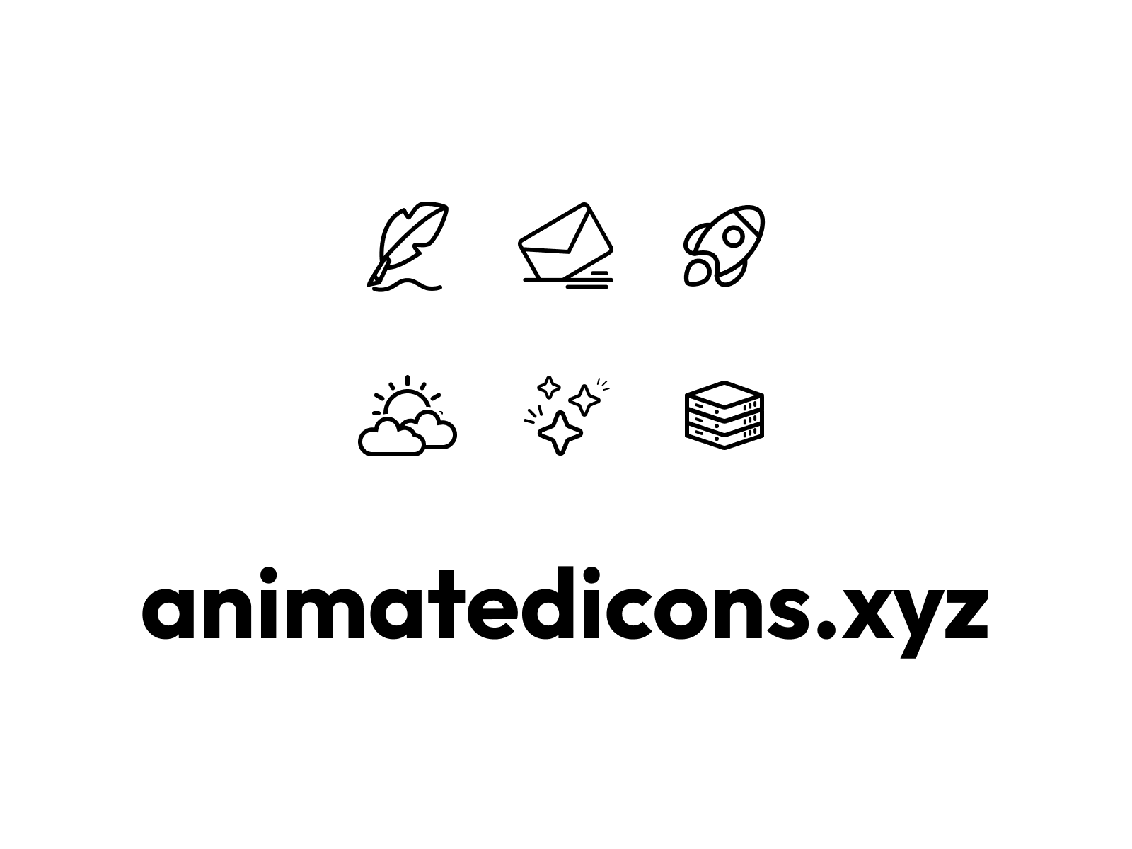 Animated Icons - Animated Lottie Icons to use on website animation icons motion graphics ui web design