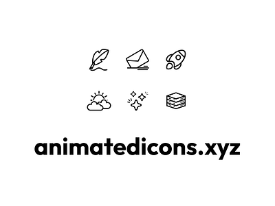 Animated Icons - Animated Lottie Icons to use on website animation icons motion graphics ui web design