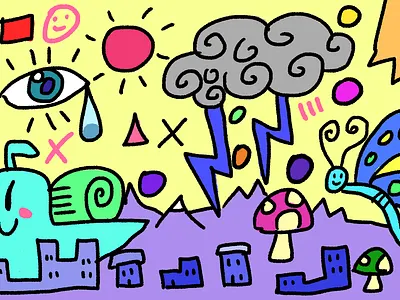 Doodle Twoodle art doodle illustration