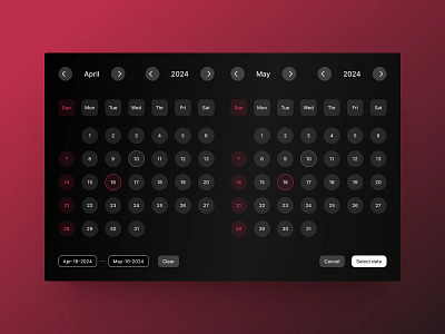 Date picker ui