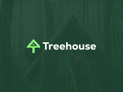 Treehouse brand identity design, logo design b2b brand design brand identity branding green house illustration lettering logo design logo designer logotype saas social tree type visual wordmark logo