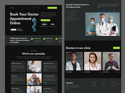 Healthcare Technology Website Design abdobe xd ai medical hospital website dribbble best shot health monitoring landing page website medical check in web medical landing page medical website medical website design medical website | homepage mental and medicine website pharmacy website landing page. telehealth telemedicine website ui ux web design website