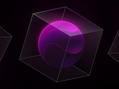 Spline in Webflow illustration 2d illustration ball bloom brand circle glow illustration isometric neon spline webflow