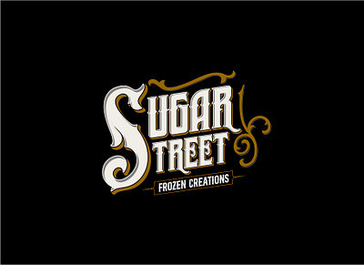 Sugar Street branding design graphic design illustration logo typography vector