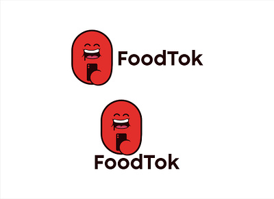 FoodTok branding design graphic design illustration logo typography vector