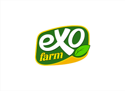 Exo Farm branding design graphic design illustration logo typography vector