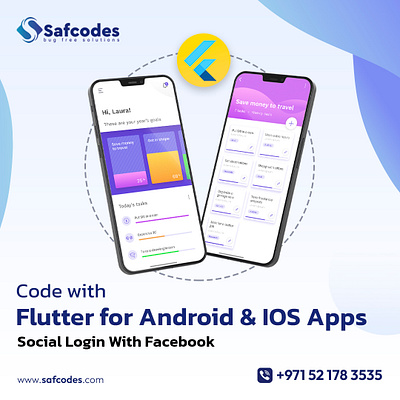 Flutter App Development Services - Safcodes