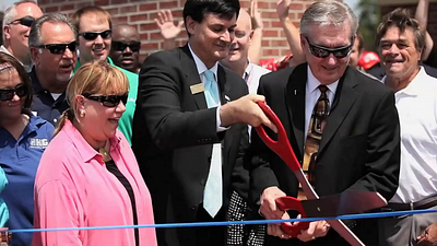 DCTA Ribbon Cutting camera documentary news