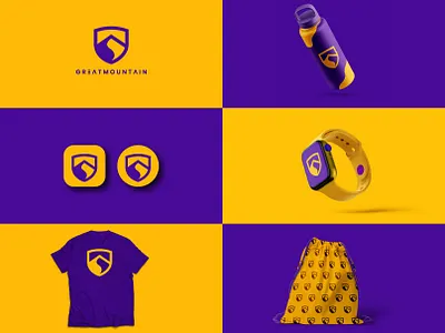 Mountain 3d brand brand guidelines brand identity branding design graphic design graphic designer logo logo design logo designer logodesigner minimal minimalism minimalist mountain mountain logo real estate ui vector