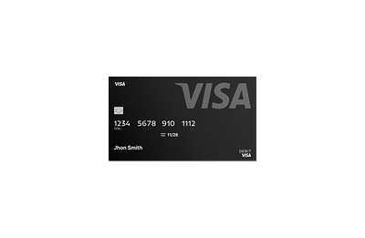 VISA graphic design ui