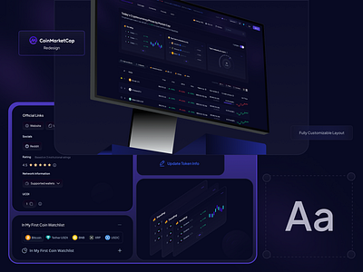 Crypto Dashboard animation coinmarkect coinmarketcap exchanges crypto cryptocurrency dashboard exchange fintech product design ui user dashboard user experience user interface ux wallet