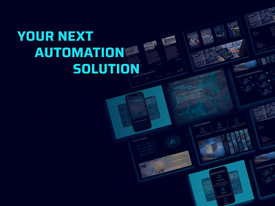 AutoNext: Elevating Automation with Responsive Web Design automation black blue color palette dark blue dark mode design process industrial design interactive design logo logo design modern design product showcase responsive web design showcase tech design ui ui design uiux web design