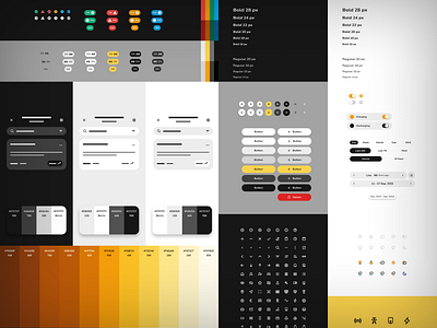 Pulsun App Design System 3d app branding colors design design system digital energy graphic design illustration layout logo mobile monitoring smart system ui ui design uiux ux