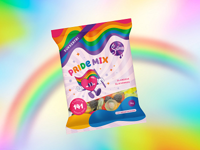 Package Design for Salinas brand branding colorful design digital digital art food fun graphic design gummies gummy candy identity branding illustration label label design lgbtq minimal modern package package design