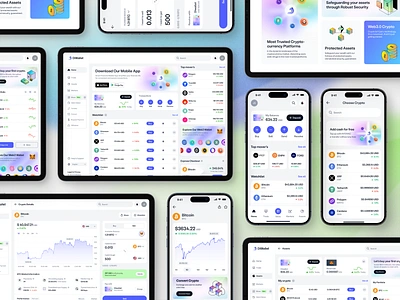 Case Study: Crypto Exchanges, Mobile App, Web animation banking bitcoin blockchain branding crypto app crypto website cryptocurrency landing page currency wallet exchange finance landing page finance website financial invesment landing page mobile app online platforms web design website website design