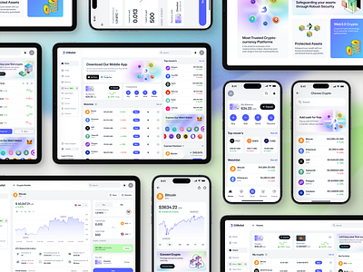 Case Study: Crypto Exchanges, Mobile App, Web animation banking bitcoin blockchain branding crypto app crypto website cryptocurrency landing page currency wallet exchange finance landing page finance website financial invesment landing page mobile app online platforms web design website website design