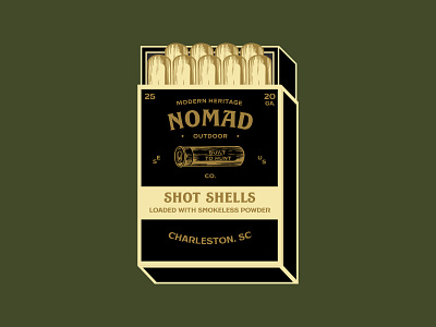 Nomad Outdoor: Apparel Graphic apparel badges branding bullet flat mockup graphic design hunter hunting illustration lineart logo mockup outdoor outdoor graphic outdoor illustration packaging typography vintage vintage logo vintage t shirt