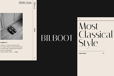 Bilboot Ui design Compilation minimal shoes ui ui design ux ux design webdesign website