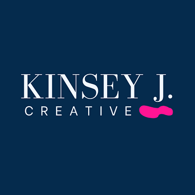 Kinsey J. Creative Logo branding graphic design logo typography