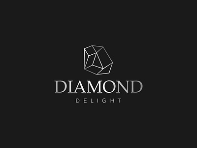 Diamond Delight Logo Design, Gems, Stone, Jewelry Logo brand identity branding creative logo d logo design design diamond jewelry logo diamond logo gems shop logo graphic design jewelry logo logo logo design logodesigner logos logotype luxury logo minimalist logo modern logo stone brand logo