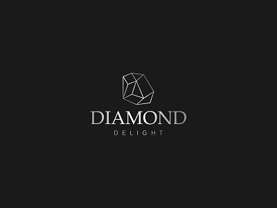 Diamond Delight Logo Design, Gems, Stone, Jewelry Logo brand identity branding creative logo d logo design design diamond jewelry logo diamond logo gems shop logo graphic design jewelry logo logo logo design logodesigner logos logotype luxury logo minimalist logo modern logo stone brand logo