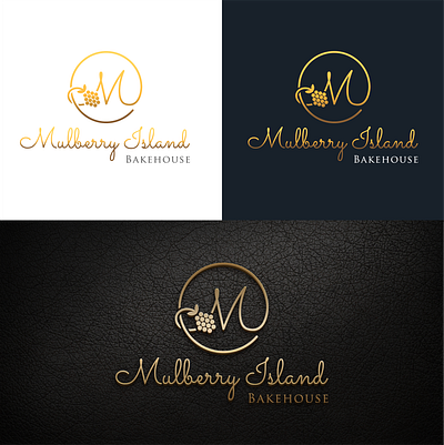 Modern Bakery Logo Design bake bakery bakery logo bakery logo design baking baking logo cursive cursive logo custom customized logo lettermark modern mullberry mullberry logo design script script logo symbolic