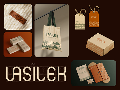 Vasilek - knitwear brand - brand identity brand i branding desing graphic design logo logo design package printing vector