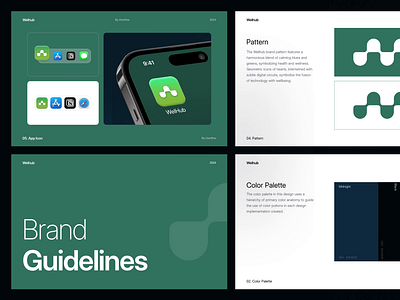 Welhub - Brand Guideline - Motion animation brand brand guideline brand identity branding design designer finance fintech logo motion motion graphics pitch deck ui uidesign ux uxdesign visual identity wealth