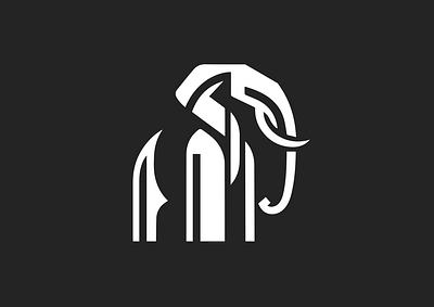 TEST - NEW STYLE - ELEPHANT africa animals branding design elefant elephant futurist geometric graphic design icon identity illustration logo marks symbol ui