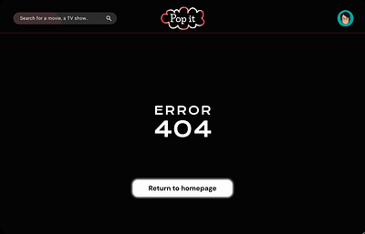 Daily UI Challenge 008 - Error 404 animation daily ui 008 daily ui challenge dvd error 404 error 404 page ui