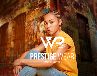 Prestige Wear | Brand Identity brand branding clothes design designer fashion graphic design logo t shirt