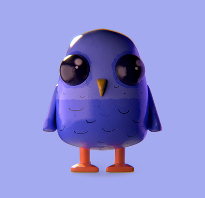 3D bird animation